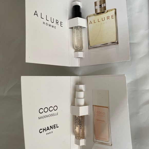 12 x Chanel Samples Gift Pack Mascara COCO MADEMOISELLE Night Crème Dust Bags - Picture 2 of 6